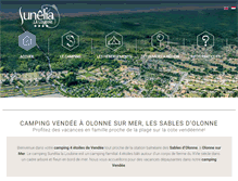 Tablet Screenshot of la-loubine.fr